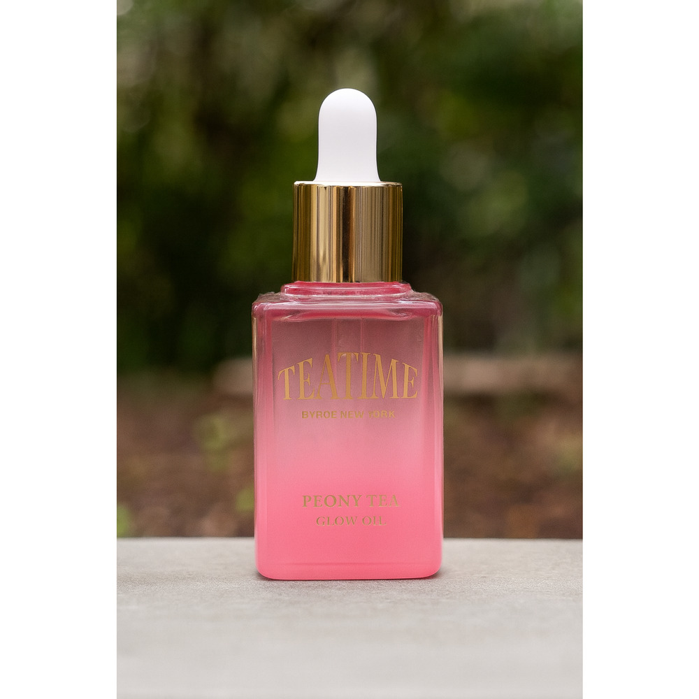 Byroe New York Tea Time Peony Tea‎ Glow Oil + Primer 1.01 oz/ 30 mL Full Size